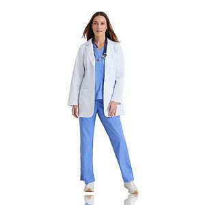 Grey's Anatomy Classic - Women's Two-Pocket 31.5" Mid-Length Hannah Lab Coat