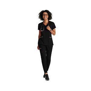 Barco One Performance Knit - Women's Two-Pocket V-Neck Victory Scrub Top