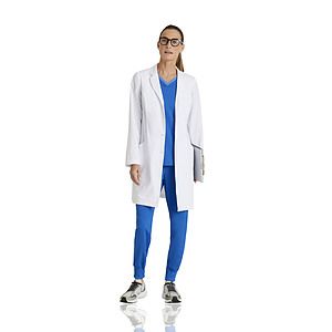 Grey's Anatomy Signature - Women's Four-Pocket 35" Mid-Length Penelope Lab Coat