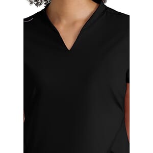 Grey's Anatomy Knit Stretch - Women's Two-Pocket V-Neck Define Scrub Top