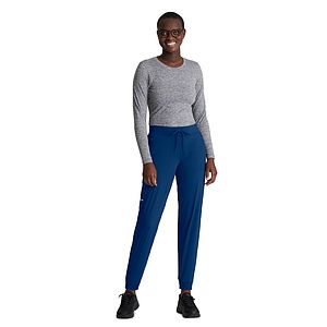 Skechers Slip-Ins - Women's Five-Pocket Ribbed Cuff Pace Jogger Scrub Pant