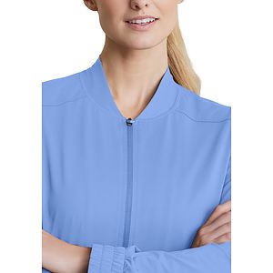 Skechers Slip-Ins - Women's Three-Pocket Zip-Up Contour Warm-Up Scrub Jacket