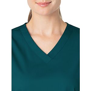 Wink - WORK - Women's Four-Pocket V-Neck Top