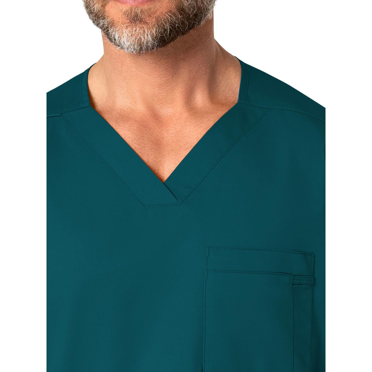 Wink - WORK - Men's Four-Pocket Modified V-Neck Top