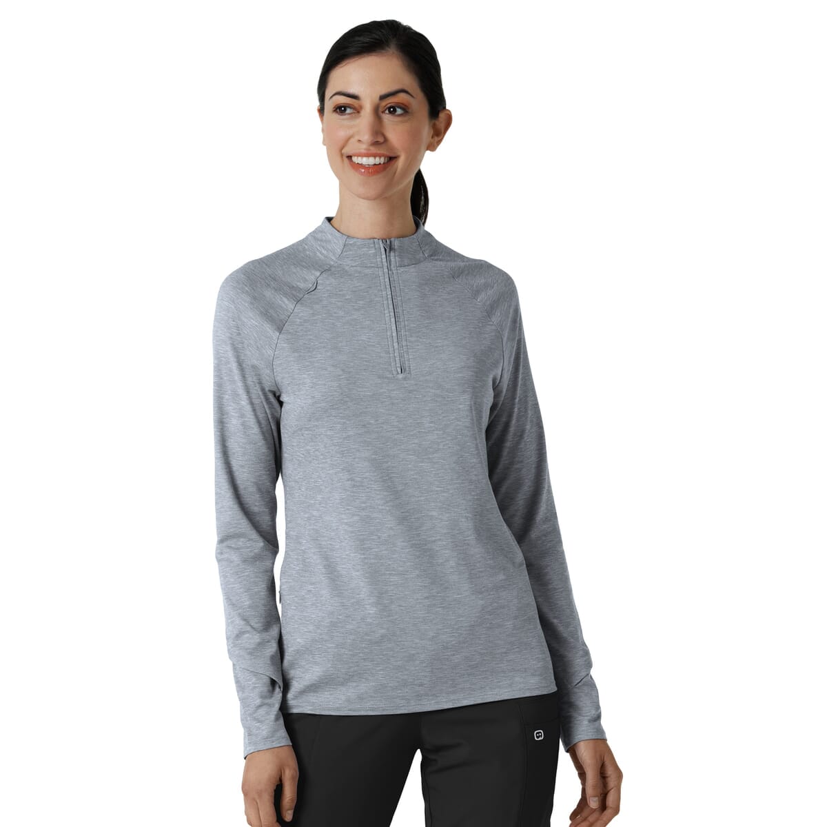 Wink Layers - Women's Watch Window Quarter Zip Top