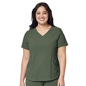Wink - Renew - Women's Four-Pocket V-Neck Top