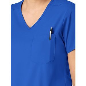 Wink - Boundless - Women's Two-Pocket Tuck-In V-Neck Top