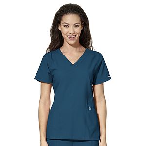 Wink - W123 - Women's Five-Pocket V-Neck Top