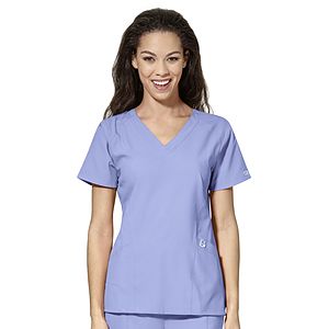 Wink - W123 - Women's Five-Pocket V-Neck Top