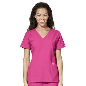 Wink - W123 - Women's Five-Pocket V-Neck Top