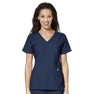 Wink - W123 - Women's Five-Pocket V-Neck Top