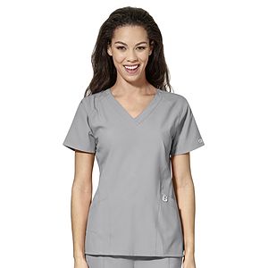 Wink - W123 - Women's Five-Pocket V-Neck Top