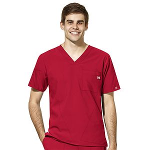 Wink - W123 - Men's Six-Pocket V-Neck Top