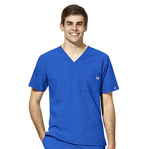 Wink - W123 - Men's Six-Pocket V-Neck Top