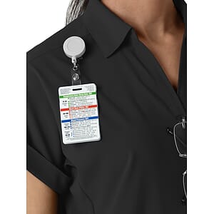 Wink - RENEW - Women’s Two-Pocket Flex-n-Reach Collared Top