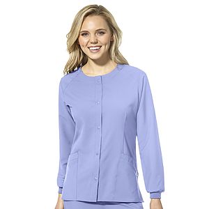 Wink - W123 - Women's Two-Pocket Crew Neck Jacket