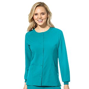 Wink - W123 - Women's Two-Pocket Crew Neck Jacket