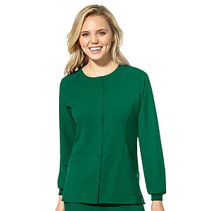 Wink - W123 - Women's Two-Pocket Crew Neck Jacket