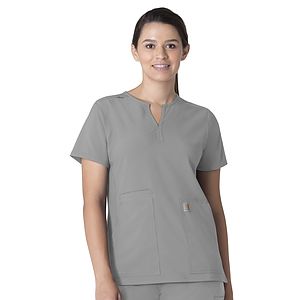 Carhartt Scrubs - Force Essentials - Women's Three-Pocket Notch Neck Top