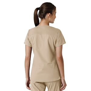 Carhartt - Force Essentials - Women's Four-Pocket V-Neck Knit Panel Top