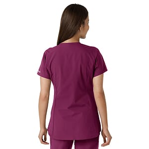 Carhartt Scrubs - Force Essentials Women's Notch Neck Tunic Knit Panel Top