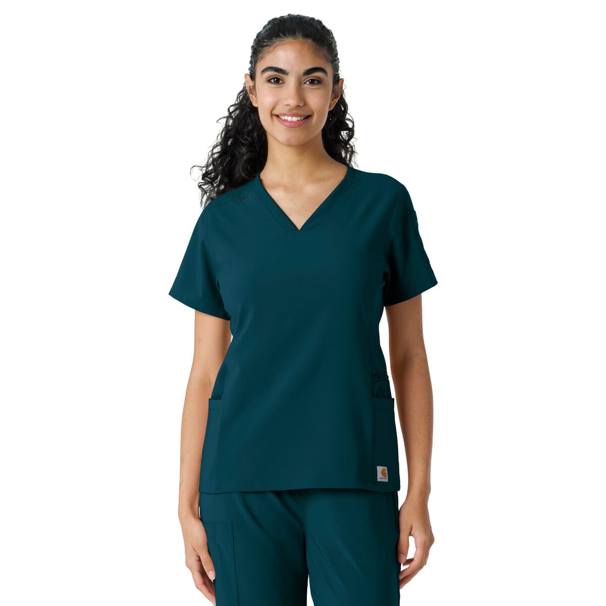 Carhartt Scrubs - Force Essentials - Women's Knit Panel Top
