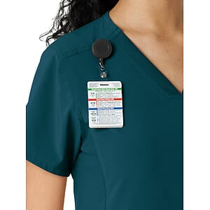 Carhartt Scrubs - Force Essentials - Women's Knit Panel Top