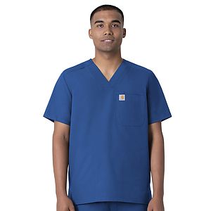 Carhartt Scrubs - Force Essentials - Men's Four-Pocket Modern Fit V-Neck Top