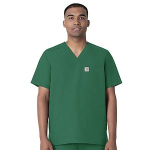 Carhartt Scrubs - Force Essentials - Men's Four-Pocket Modern Fit V-Neck Top
