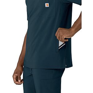 Carhartt Scrubs - Force Cross-Flex - Men's Three-Pocket V-Neck Top