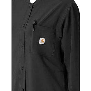 Carhartt Scrubs - Force Cross-Flex - Women's Four-Pocket Modern Fit Shirt Jacket