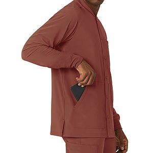 Carhartt Scrubs - Force Cross-Flex - Men's Five-Pocket Modern Fit Shirt Jacket