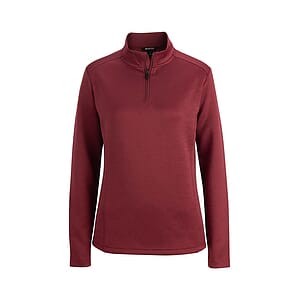 Edwards Garment - Point Grey - Women's Double Knit Quarter Zip Sweatshirt