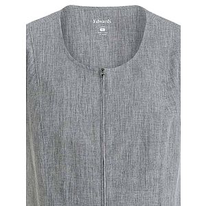 Edwards Industries - Women's Scoop Neck Full-Zip Tunic