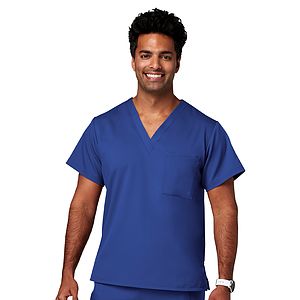 Meta - Meta Scrubs - Men's 2-Pocket V-Neck Top