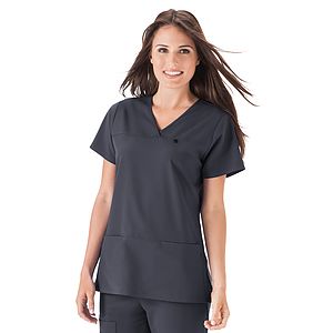 Jockey - Women's 4-Pocket Highcross Neck Top