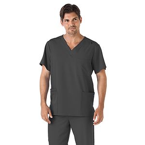 Jockey - Unisex 4-Pocket V-Neck Top
