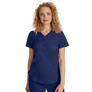 Healing Hands - Purple Label - Women's 2-Pocket Jane Triple-Needle Stitching Top