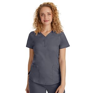 Healing Hands - Purple Label - Women's 2-Pocket Jane Triple-Needle Stitching Top