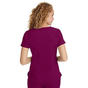 Healing Hands - Purple Label - Women's 2-Pocket Jane Triple-Needle Stitching Top