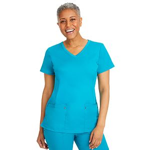 Healing Hands - Purple Label - Women's 2-Pocket Juliet Stylish V-Neck Top