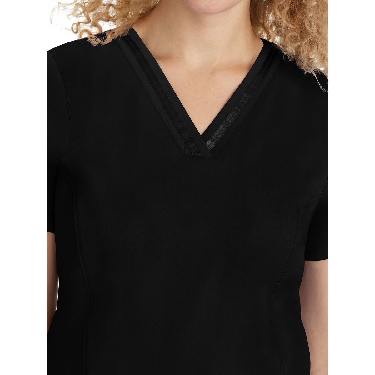 Healing Hands - Purple Label - Women's 3-Pocket Jasmin Ribbon Trim Top