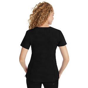 Healing Hands - Purple Label - Women's 3-Pocket Jasmin Ribbon Trim Top