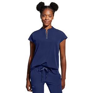 Healing Hands - 360 - Women's 2-Pocket Sandy Mandarin Collar Top