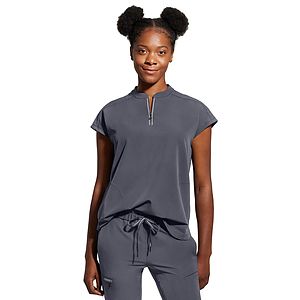 Healing Hands - 360 - Women's 2-Pocket Sandy Mandarin Collar Top