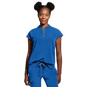 Healing Hands - 360 - Women's 2-Pocket Sandy Mandarin Collar Top