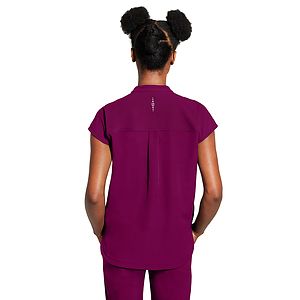 Healing Hands - 360 - Women's 2-Pocket Sandy Mandarin Collar Top