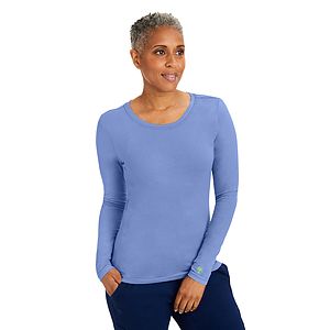 Healing Hands - Knits - Women's Pocketless Melissa Long Sleeve Underscrub Tee