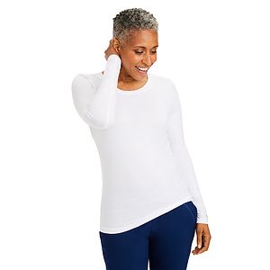 Healing Hands - Knits - Women's Pocketless Melissa Long Sleeve Underscrub Tee