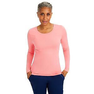 Healing Hands - Knits - Women's Pocketless Melissa Long Sleeve Underscrub Tee